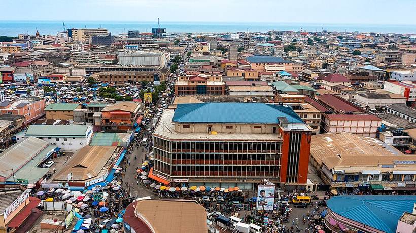 Accra town