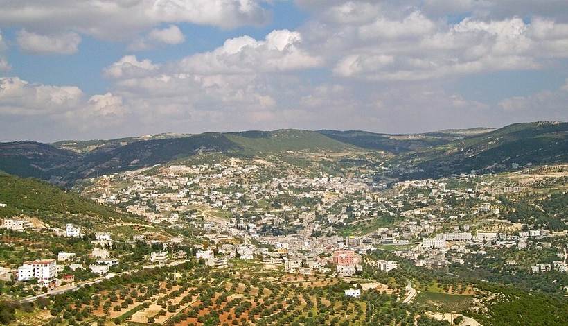 Ajlun from Ajlun Castle