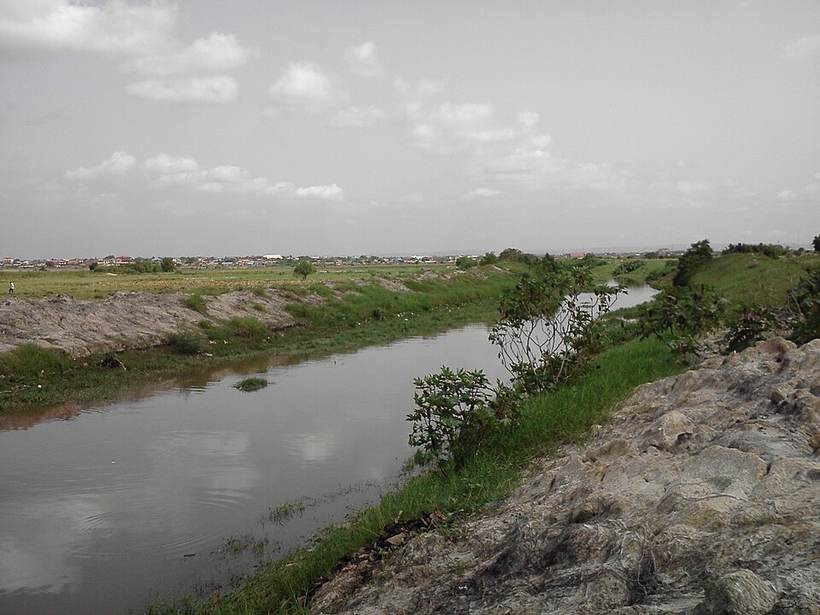 Sakumono Ramsar Site as seen from Tema community 11. 7th lane. Pic. 6