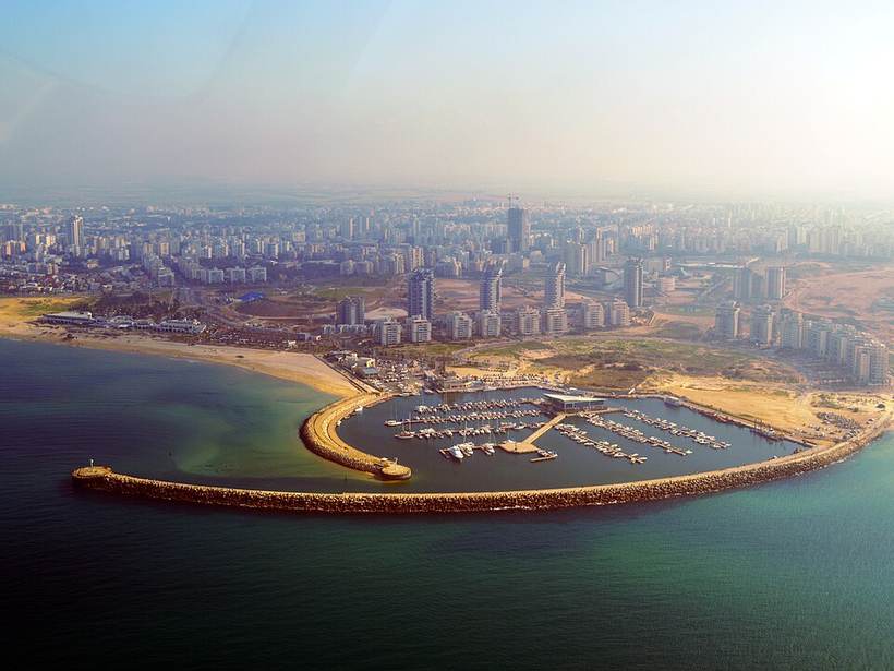 Ashdod Marina Aerial View