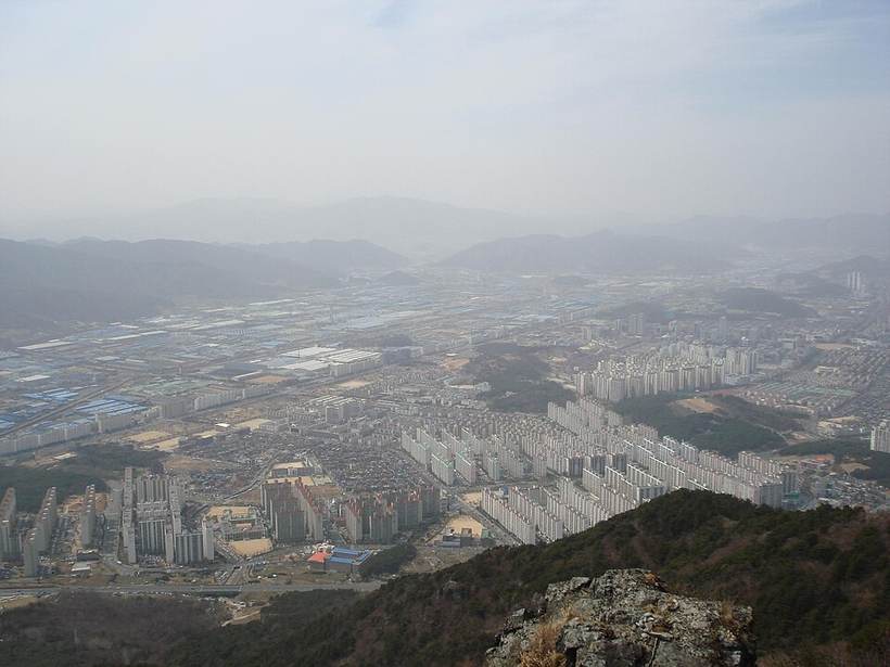 Changwon-View from Daeamsan