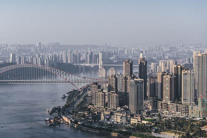 Chaotianmen Bridge, Nan'an District of Chongqing
