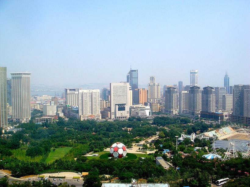 Dalian Skyline Enhanced