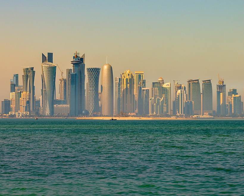Doha skyline in the morning (12544910974)