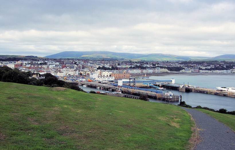 The View From Douglas Head, Isle Of Man.