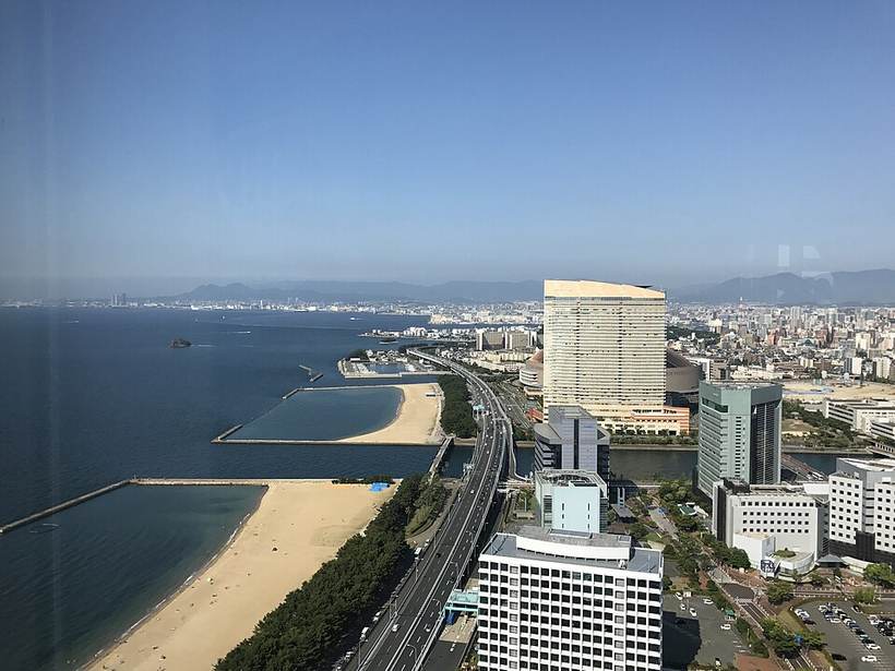 Hakata Port from Fukuoka Tower