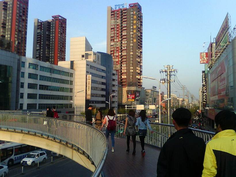 Fuyang Anhui Downtown Area Walkway
