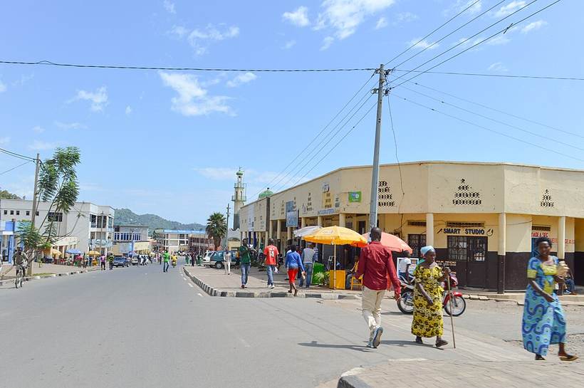 The streets of Rubavu-Gisenyi