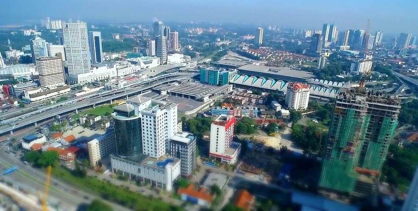 Johor Bahru city in 2015