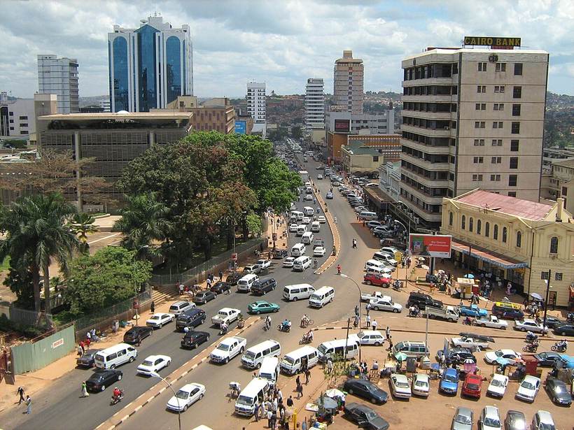 View from 7th floor on Crane Chambers at Kampala road - panoramio