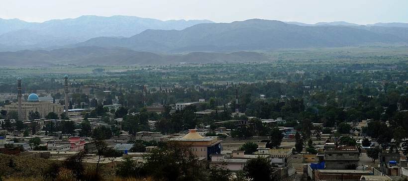 View of Khost, Afghanistan