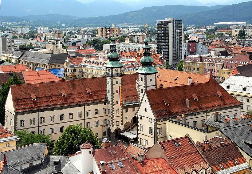 Klagenfurt Innere Stadt Landhaus NO-Ansicht 31072008 01