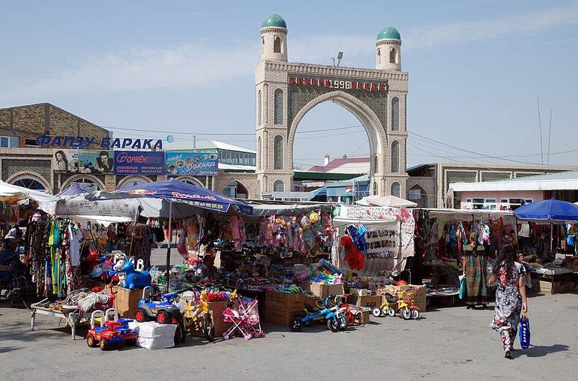 Konibodom,bazar