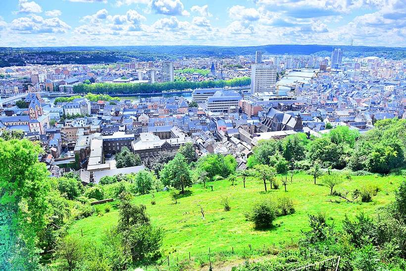 Liège depuis le Belvédère