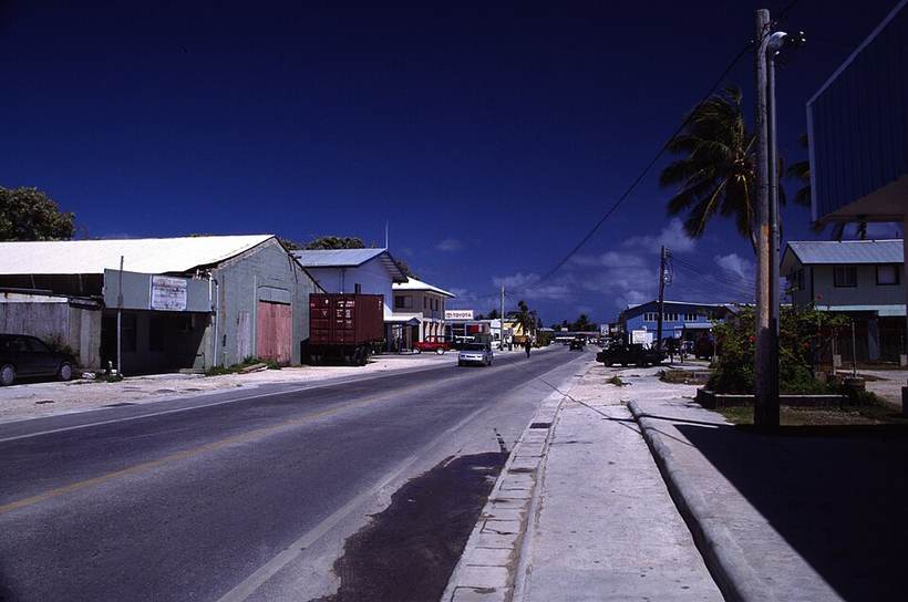 Majuro main road