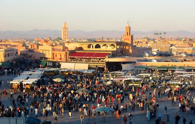 Djemaa el Fna, evening