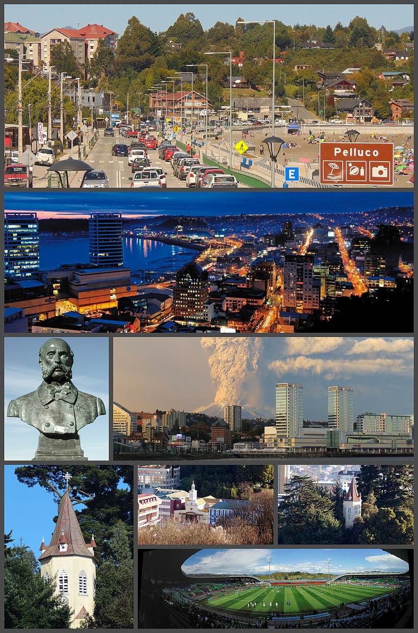 Montaje de Puerto Montt