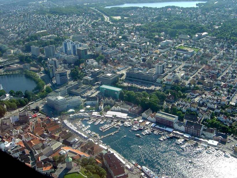 Stavanger Sentrum-Airphoto-modf