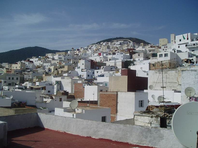 Tetuan vista desde un tejado