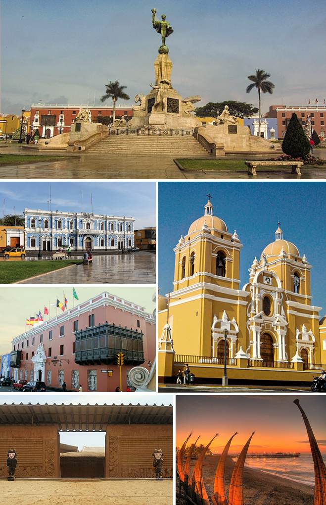 Trujillo Peru Collage