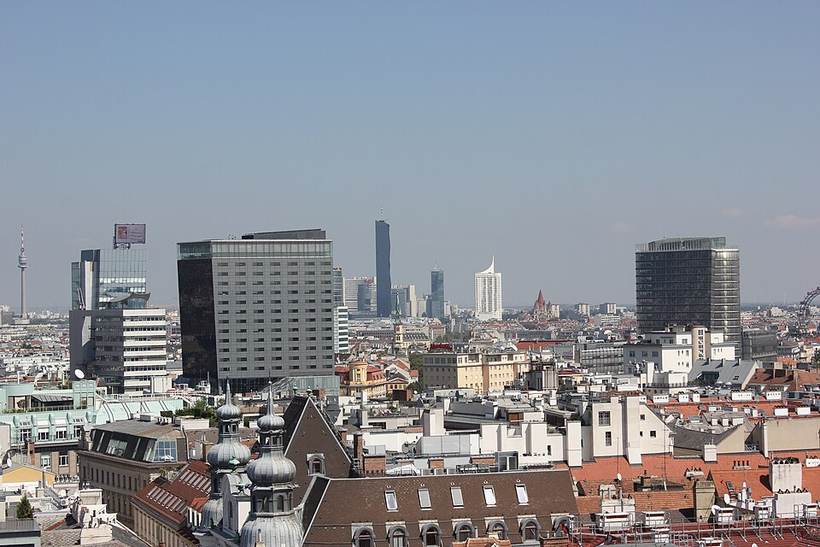 Wien katedra sw Szczepana widok z wiezy 6