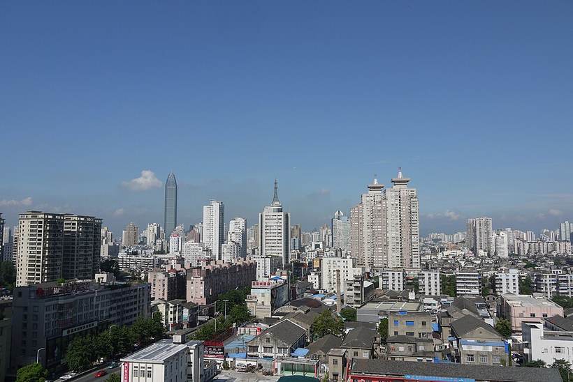 Vue générale de Wenzhou