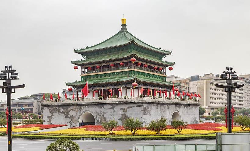 西安钟楼2020 (1)