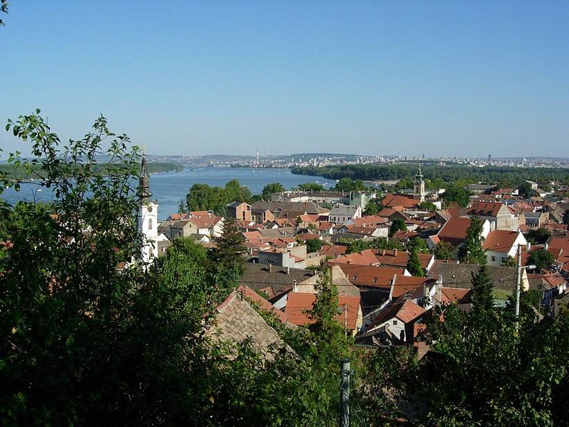 Zemun panoramic view