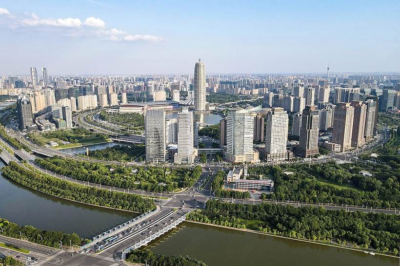 20220812 Central Business District of Zhengdong New Area