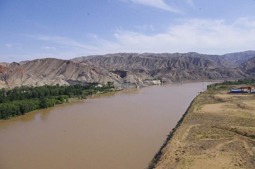 Yellow River in Shapotou town, Zhongwei, Ningxia IGP4683