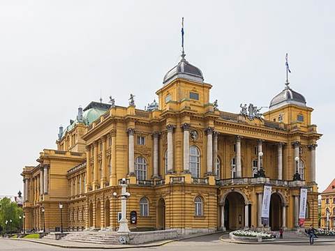 Croatian National Theatre in Zagreb