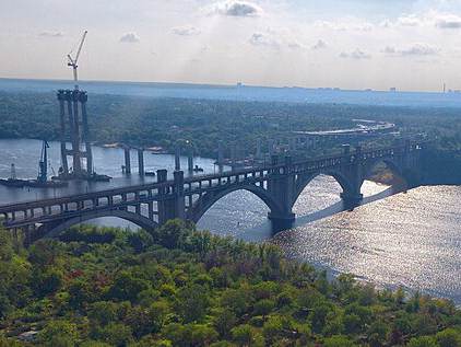 New bridges over the River Dnieper